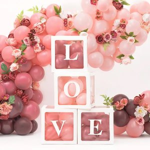 Ballongdekoration - Klossar - LOVE