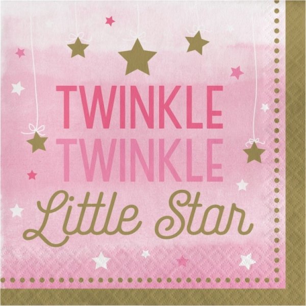 Little Pink Star Servetter