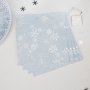Servetter - Iridescent Snowflake - 16-pack
