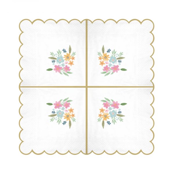 Servetter - Wildflowers - 10-pack Servetter - Wildflowers - 10-pack