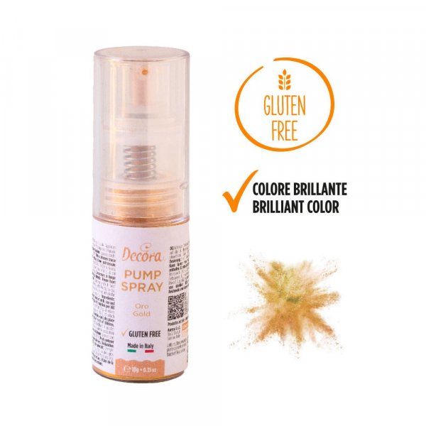 tbar glitterspray - Decora - Guld - 10 g
