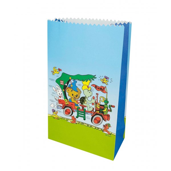 Godispåse 12x20cm - 8st - Bamse Natur Godispåse 12x20cm - 8st - Bamse Natur