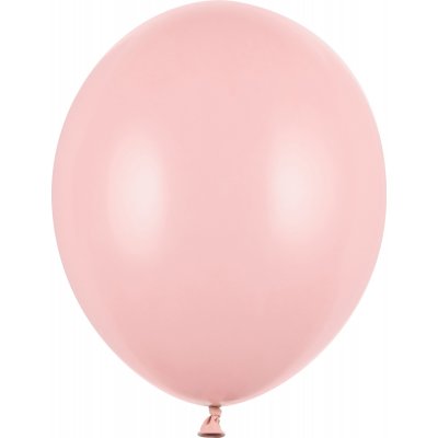 Miniballonger Enfärgade - Premium 12 cm - Ljusrosa - 10-pack