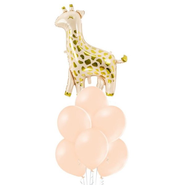 Ballongbukett Giraff