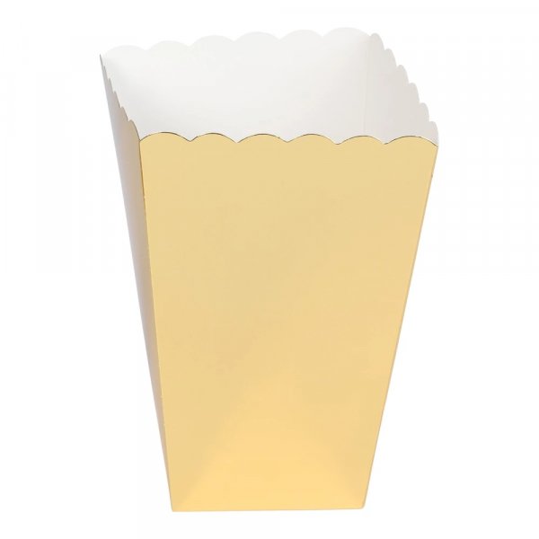 Popcornb�gare - Guld - 6-pack