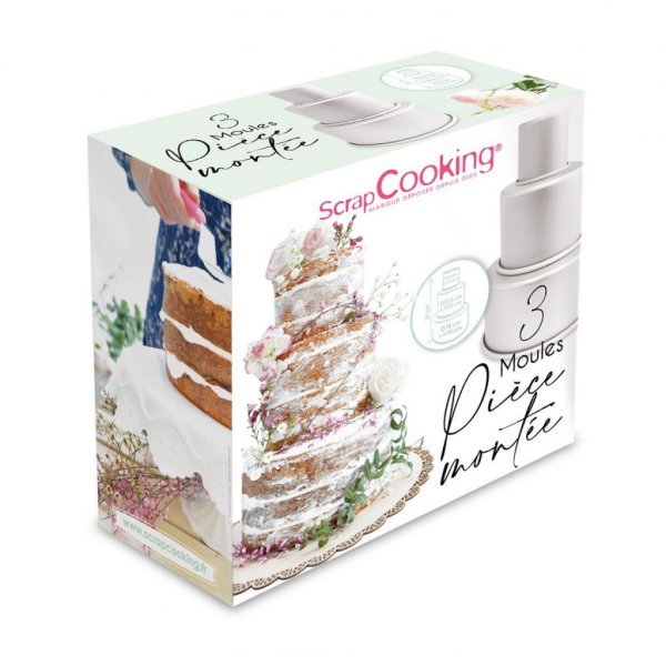 Bakformar - Scrapcooking - 3-vningstrta
