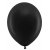 Pastellballonger - Standard 30 cm - Svart - 100-pack