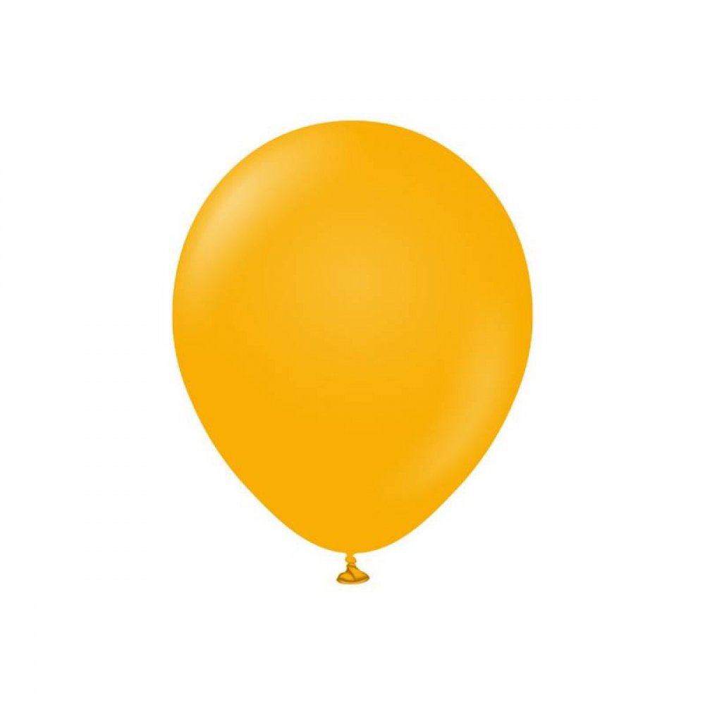 Ballonger enfärgade - Premium 30 cm - Amber - 25-pack - Pastell, Enfärgade ballonger, Ballonger