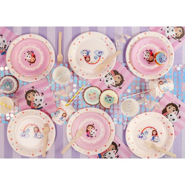 Papperstallrikar Gabby\\\'s Dollhouse - Mix
