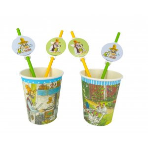 Sugrör - Pettson & Findus - 10-pack Sugrör - Pettson & Findus - 10-pack