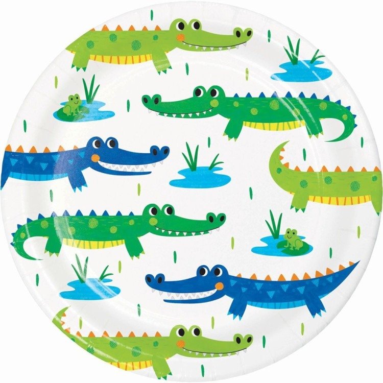 Pappersassietter Alligator - Fyndhörnan