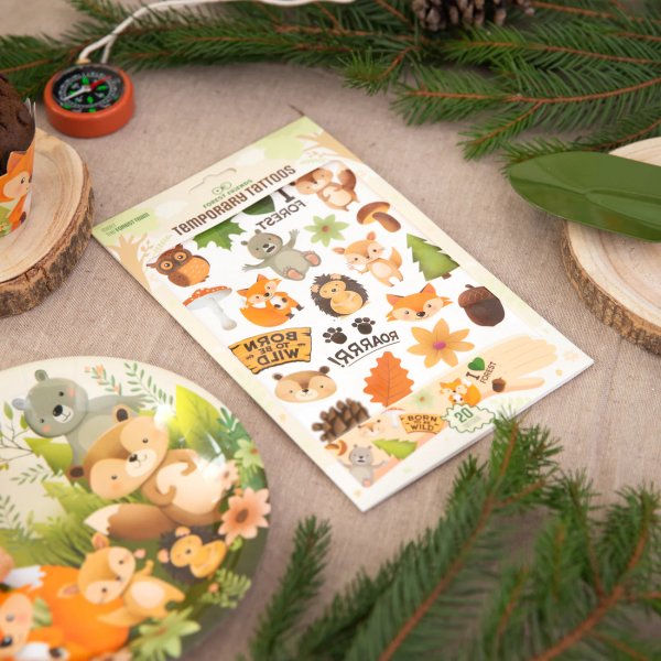 Tatueringar - Skogens vänner - 20 st Tatueringar - Skogens vänner - 20 st