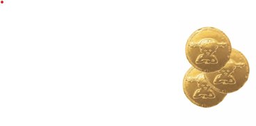 Pippi L�ngstrumps gullpengar - Choklad