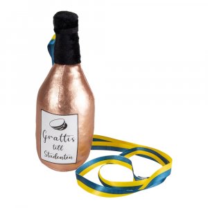 Flaska - Student - Rosa - 20 cm