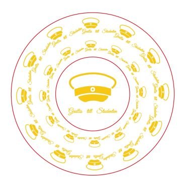 Mufinsformar - Stora 11 cm - Student - 50-pack