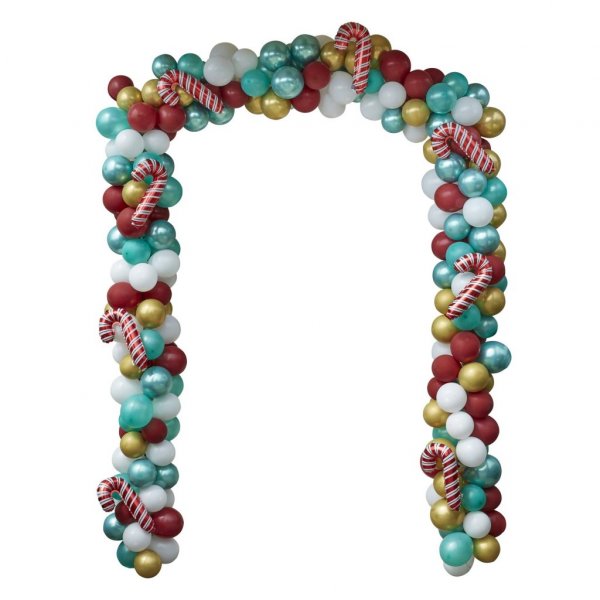 Ballongbåge - Novelty Candy Cane Ballongbåge - Novelty Candy Cane