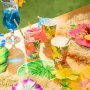 Drinkparaplyer - Mixade f�rger - 10 cm - 10 st