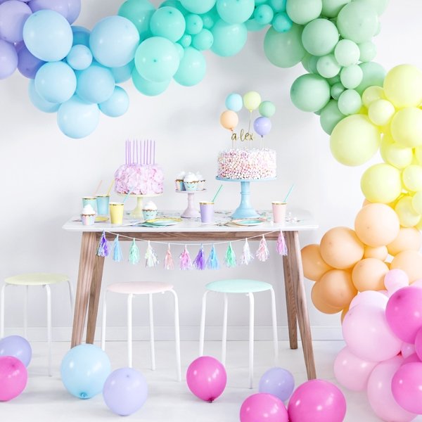 Pastellballonger - Premium 27 cm - Ljusblå - 10-pack Pastellballonger - Premium 27 cm - Ljusblå - 10-pack