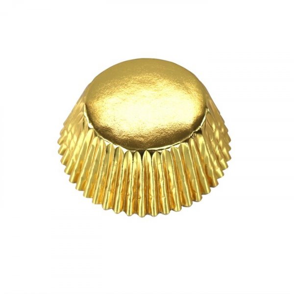 Muffinsformar - Folie - Guld - 30-pack - PME