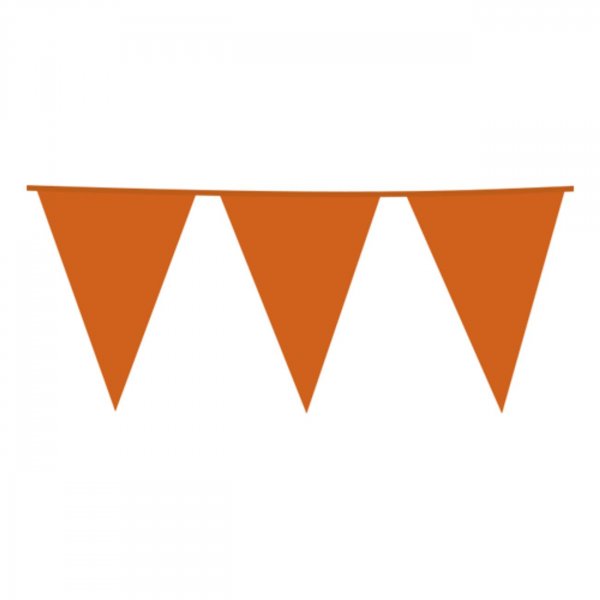 Vimpelgirlang Orange 10m