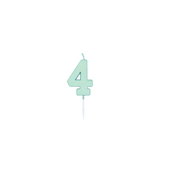 Tårtljus - Pastell Mint - 4,5 cm Tårtljus - Pastell Mint - 4,5 cm