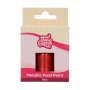 Ätbar paint-färg - Metallic Red - FunCakes - 30 ml Ätbar paint-färg - Metallic Red - FunCakes - 30 ml