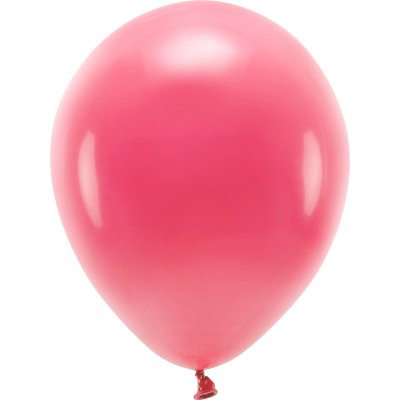 Enfrgade ballonger - Eco 30 cm - Ljusrd - 10-pack