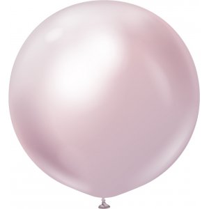 Ballonger enfrgade - Premium 60 cm - Pink Gold Chrome