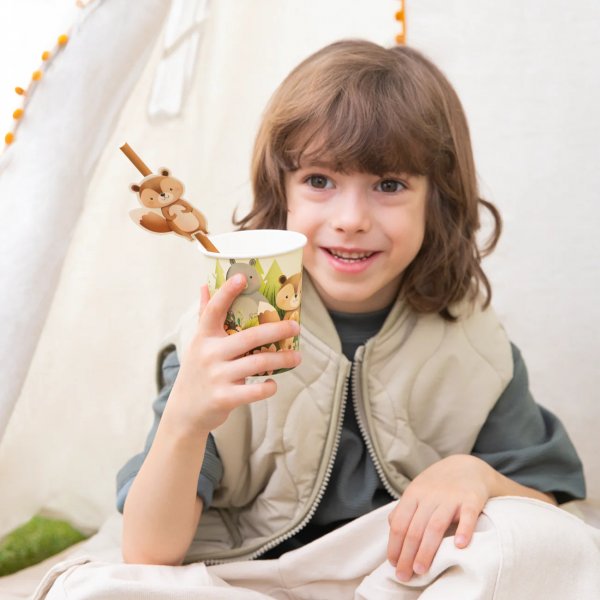 Pappmuggar - Skogens vänner - 6-pack Pappmuggar - Skogens vänner - 6-pack