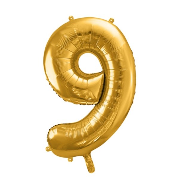 Sifferballonger Guld, 86 cm Sifferballonger Guld, 86 cm