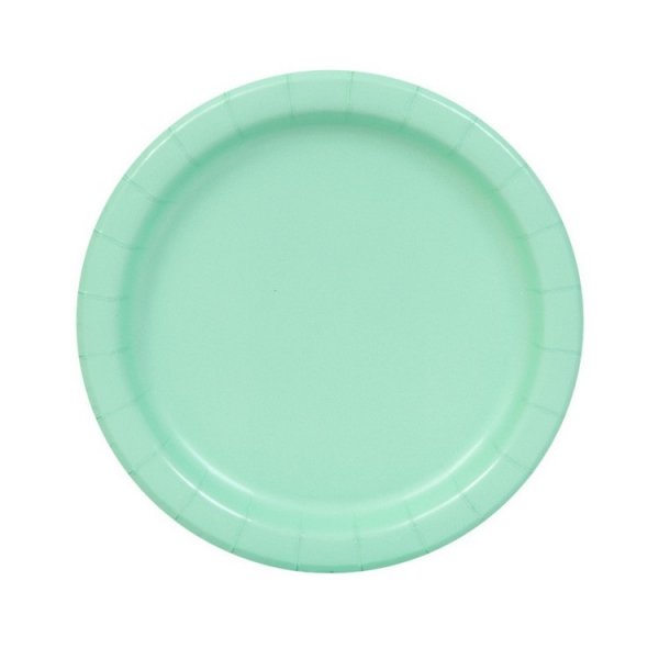 Papperstallrikar Mint, 16-pack