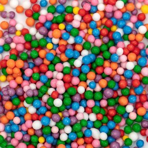 Sockerpärlor - Mini - Regnbågsmix - 86g