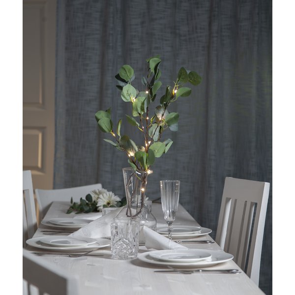 Dekorationskvist - LED - Eucalyptus