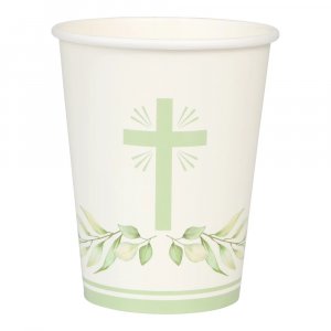 Pappmuggar - Kors - 8-pack