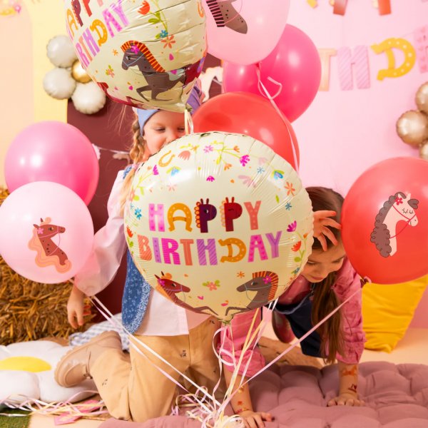 Folieballong - 45 cm - Happy Birthday - Hstparty