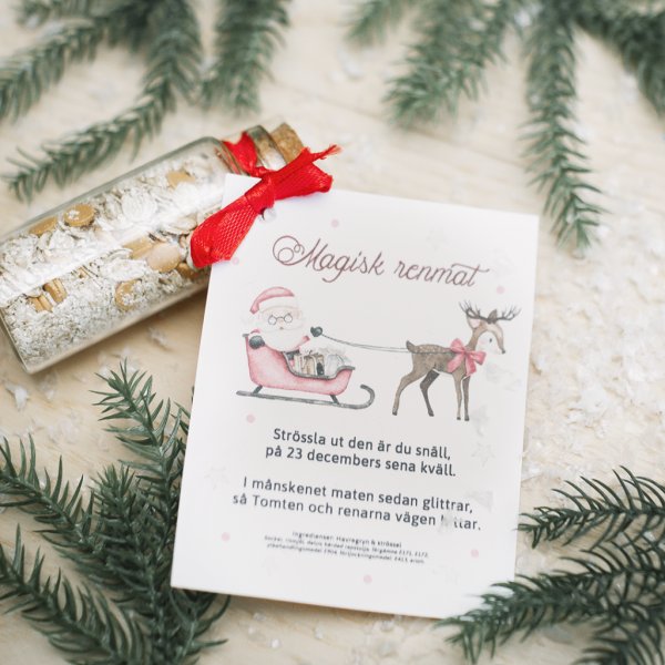 Magisk renmat - Liten glasflaska Magisk renmat - Liten glasflaska