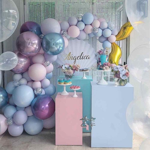 Folieballong - Curve - Guld Folieballong - Curve - Guld