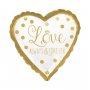 Folieballong Hj�rta Love Always & Forever