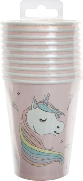Pappmugg Unicorn - 10-pack