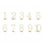 Bordsnummer Tr� 1-10