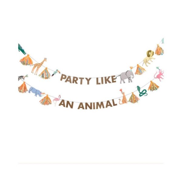 Girlang \\\"Party Like An Animal\\\" - Meri Meri