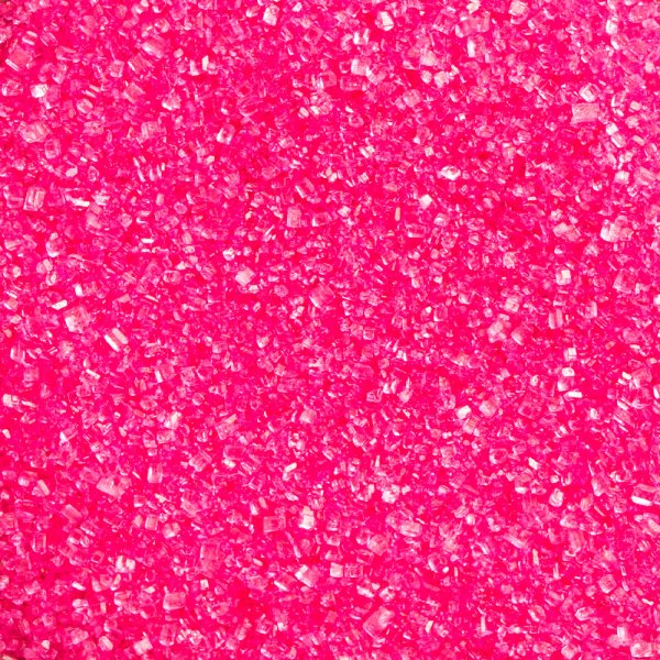 Glittrande sockerkristaller - Rosa Glittrande sockerkristaller - Rosa
