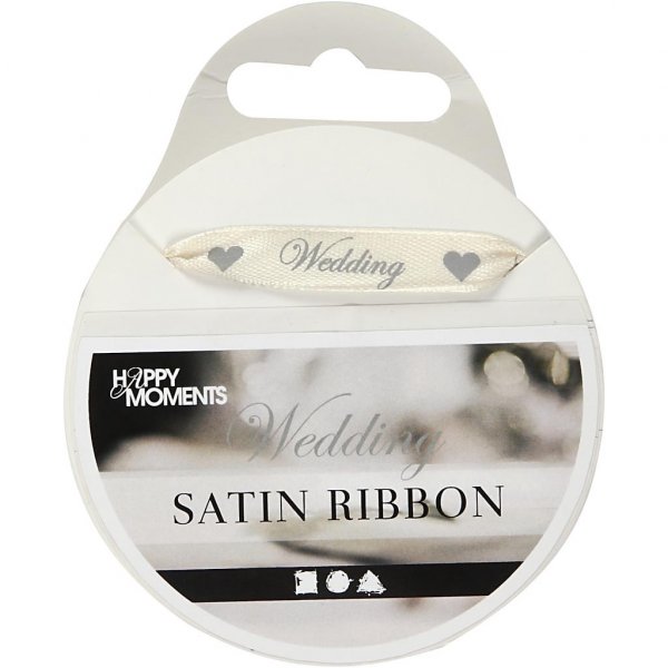 Satinband - Wedding - Ivory Satinband - Wedding - Ivory