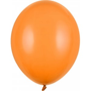 Miniballonger Pastell - Premium 12 cm - Orange - 10-pack