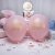 Ballonger - Baby Shower - Rosa/Guld - 8-pack