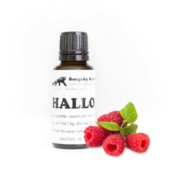 Arom - Borgeby Kryddgård - Hallon - 25 ml Arom - Borgeby Kryddgård - Hallon - 25 ml
