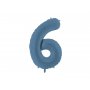 Sifferballong - Navy - 86 cm - Siffra: 6