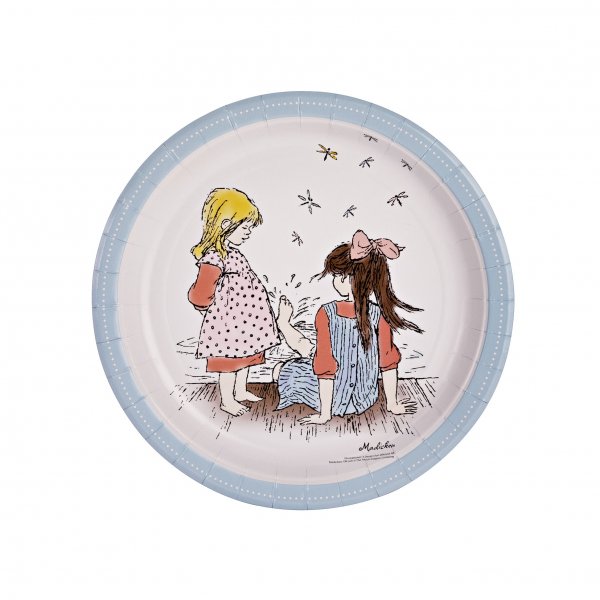 Papperstallrik - Madicken 8-pack 23cm Papperstallrik - Madicken 8-pack 23cm