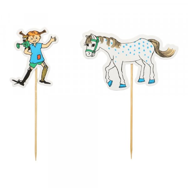 Partydekorationer - Pippi L�ngstrump - 10-pack
