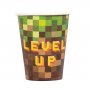 Pappmuggar - Pixel Level Up - 8-pack